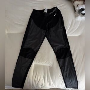 Nike Pro Dri-FIT Black & Gray Leggings